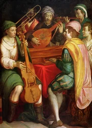 Ein Konzert, spätes 16. Jahrhundert